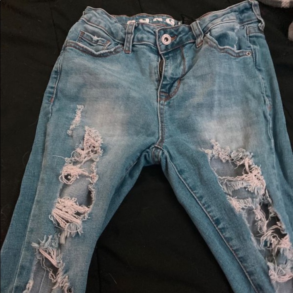 ripped jeans